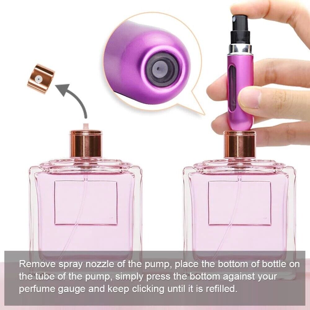 Perfume Atomiser Refillable - Take me anywhere spray